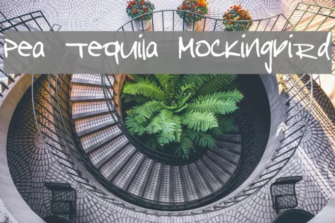 Pea Tequila Mockingbird Example 2