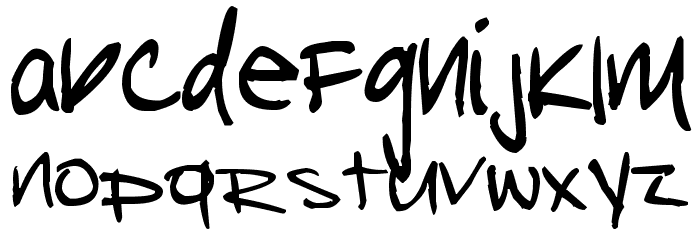 Pea Tequila Mockingbird Font LOWERCASE