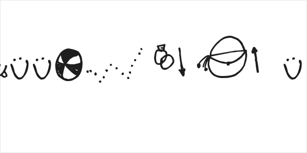 Pea The Bees In Love Doodles Logo