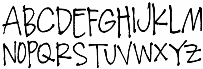 Pea Theresa Schriftart Groß