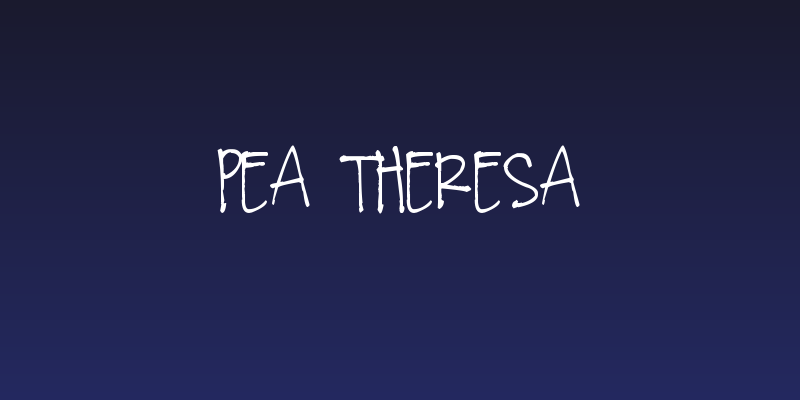 Pea Theresa Social Header