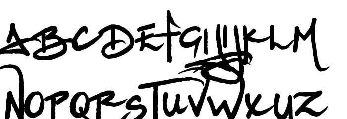 Pea Thinksilver Font LOWERCASE