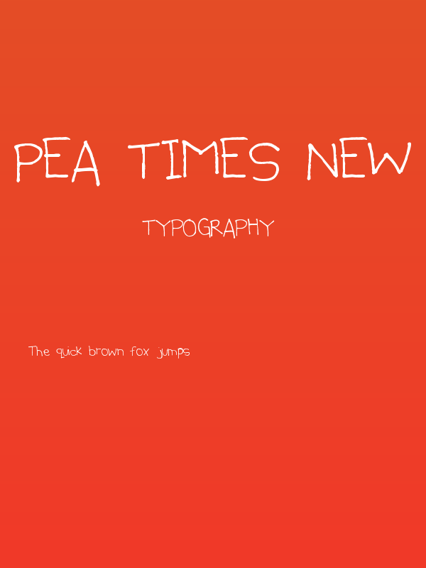 Pea Times New Camileon Poster