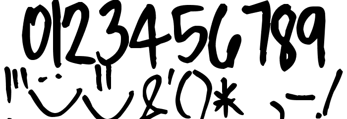 Pea Tinapay Font OTHER CHARS