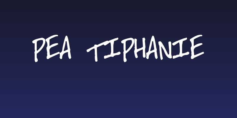 Pea Tiphanie Social Header