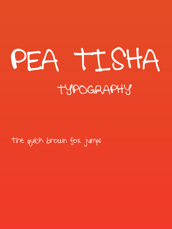 Pea Tisha Poster