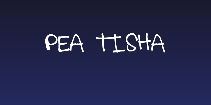 Pea Tisha Social Header