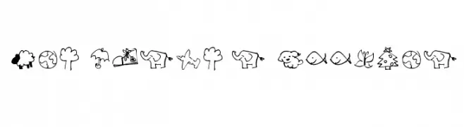Pea Tisha's Doodles  नि: शुल्क फ़ॉन्ट्स डाउनलोड