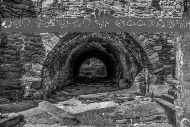 Pea Tisha's Doodles Font examples