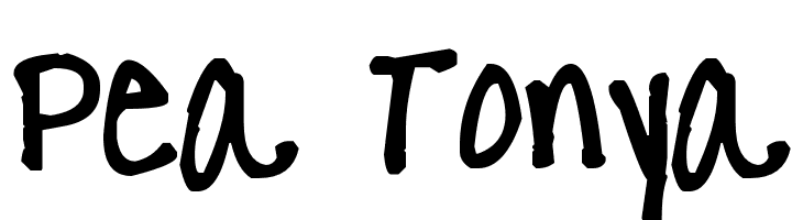 Pea Tonya Font