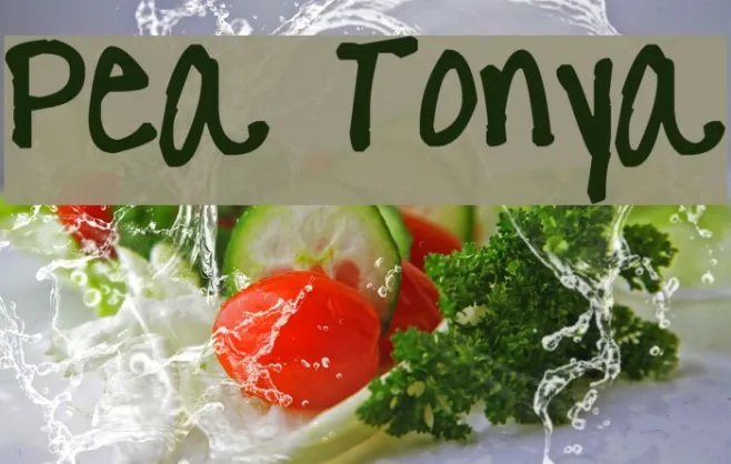 Pea Tonya Example 3
