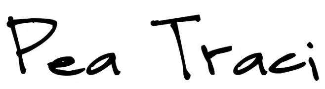 Pea Traci  font caratteri gratis