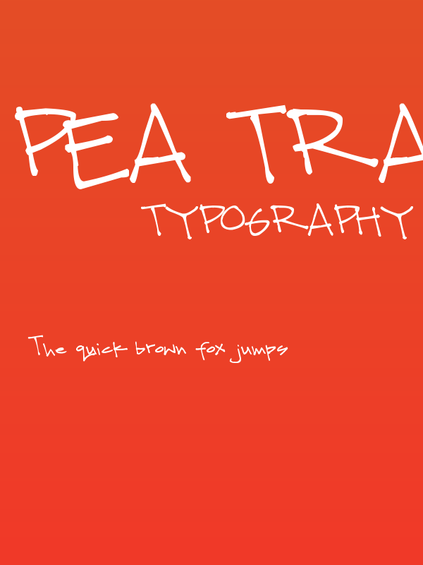 Pea Traci Poster