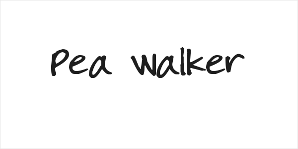 Pea Walker Logo