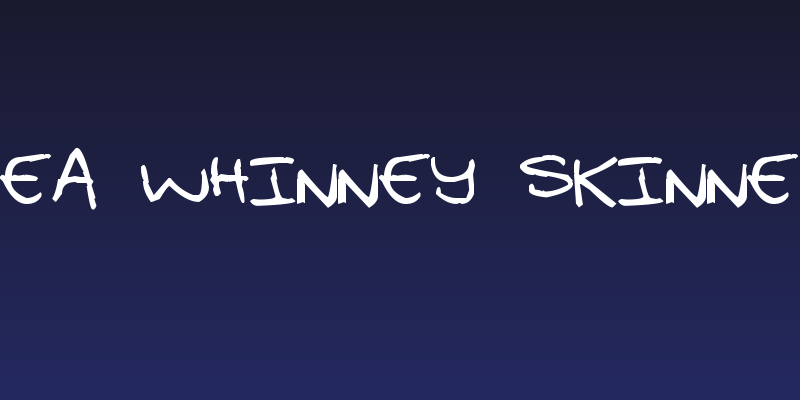 Pea Whinney Skinney Social Header