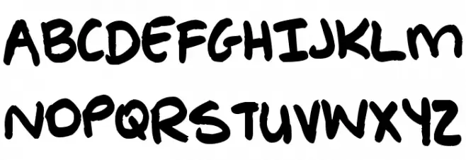 Pea Whinney Schriftart Groß