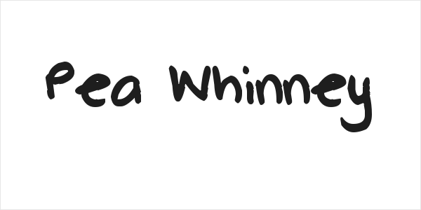 Pea Whinney Logo