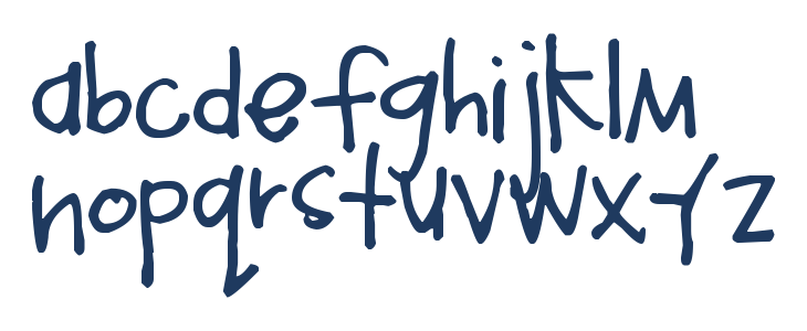 Pea Yar Yar Lowercase