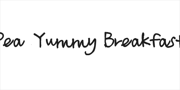 Pea Yummy Breakfast Logo