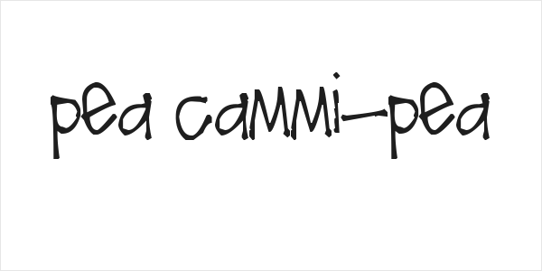Pea cammi-pea Logo