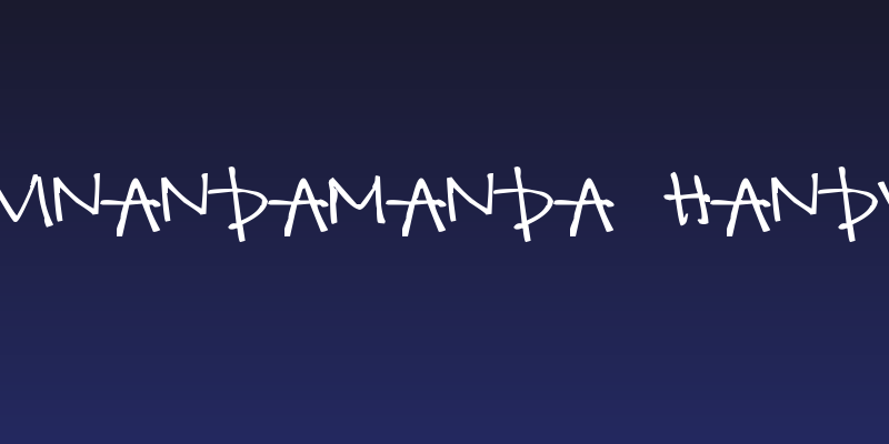 Pea kevinandamanda Handwriting Social Header