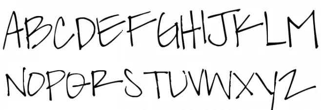 Pea sdflenner Schriftart Groß