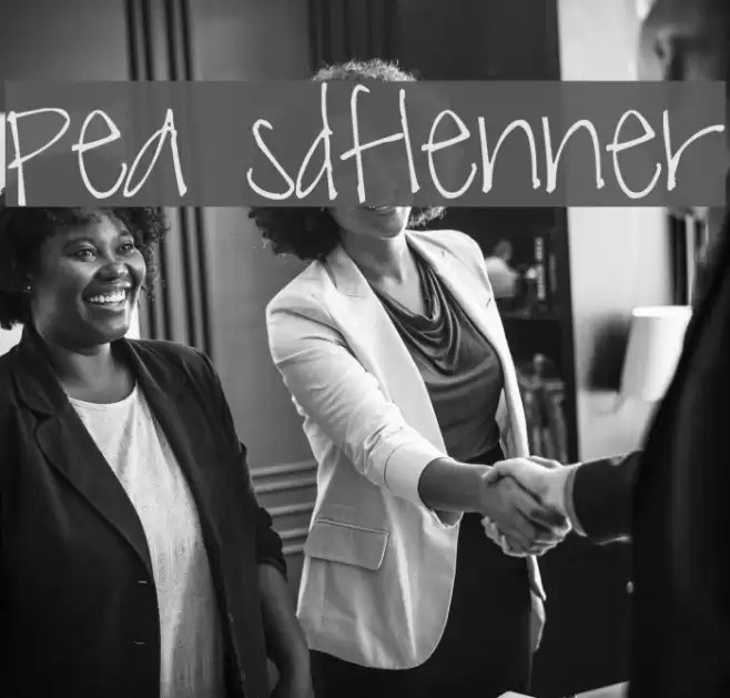 Pea sdflenner फ़ॉन्ट examples