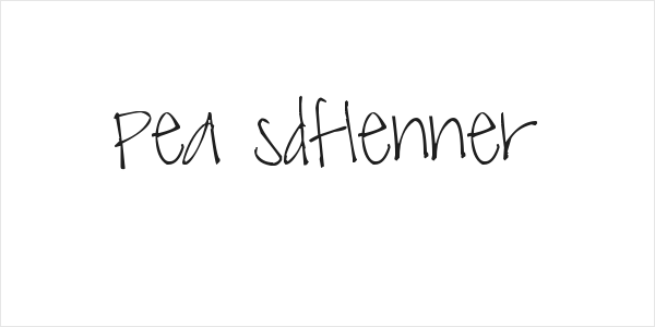Pea sdflenner Logo