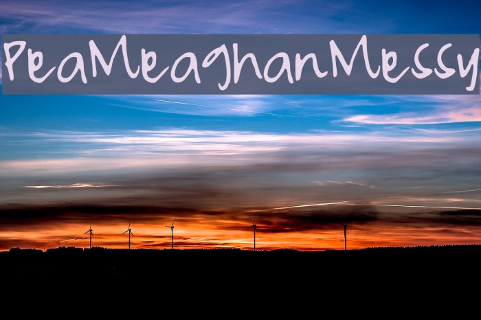 PeaMeaghanMessy Example 3