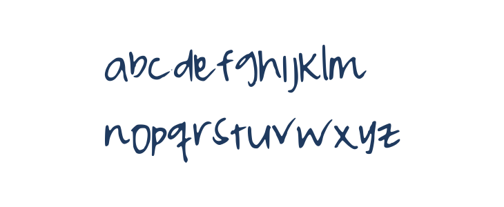 PeaMeaghanMessy Lowercase