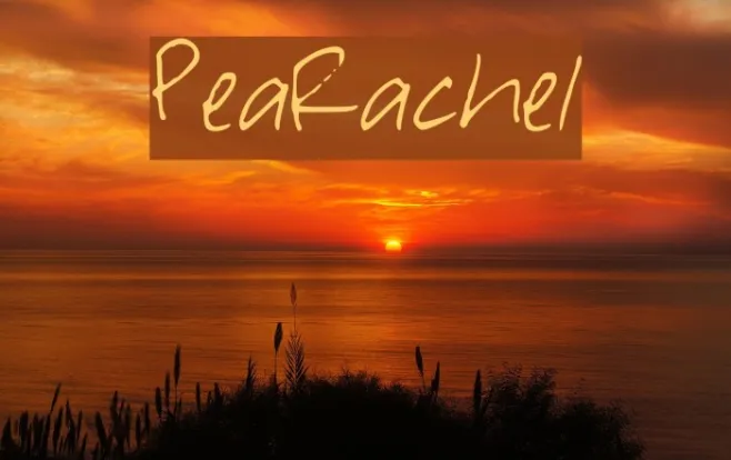 PeaRachel Example 3