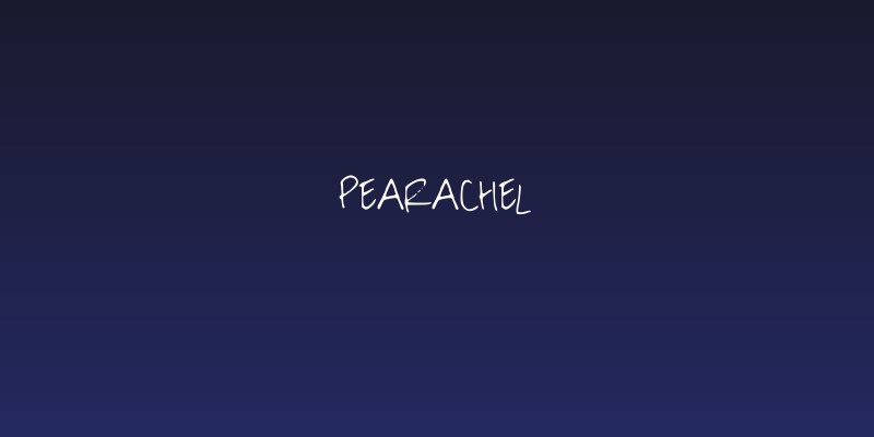 PeaRachel Social Header