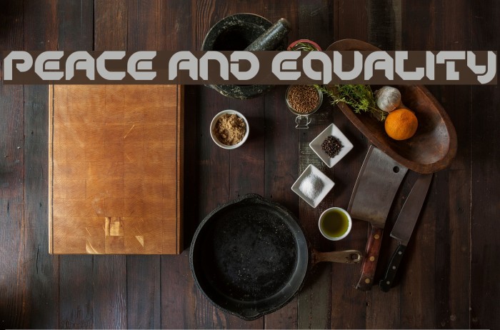 Peace And Equality Example 2
