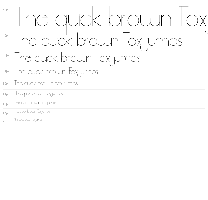 Peace Boy Demo Sans Serif Waterfall