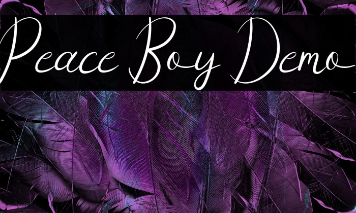 Peace Boy Demo Example 1