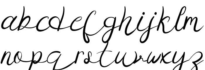 Peace Boy Demo Font LOWERCASE