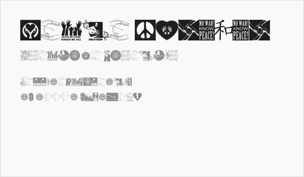 Peace FOREVER Business Card