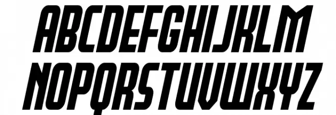 Peace & Houston Bold Italic Fuentes MINÚSCULAS