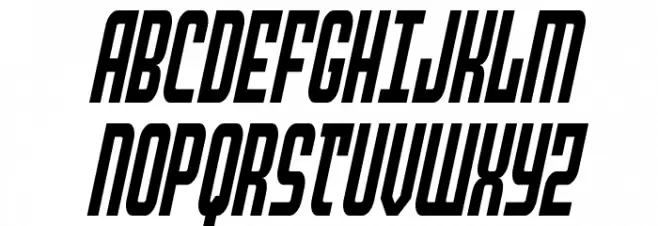 Peace & Houston Condensed Ital Schriftart Groß