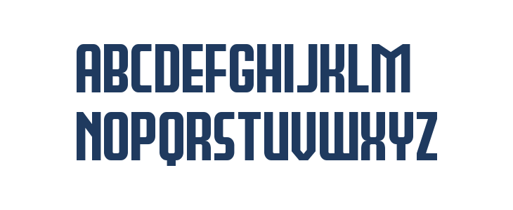 Peace & Houston Expanded Lowercase