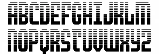 Peace & Houston Halftone Fonte MAIÚSCULAS