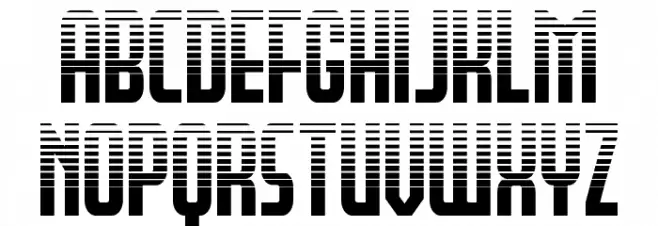 Peace & Houston Halftone フォント 小文字