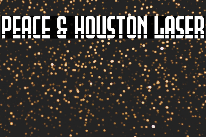 Peace & Houston Laser Example 3