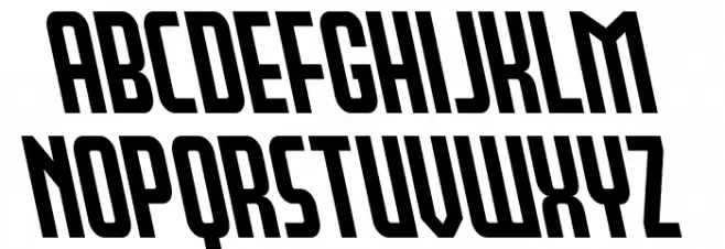 Peace & Houston Leftalic Caratteri MINUSCOLO