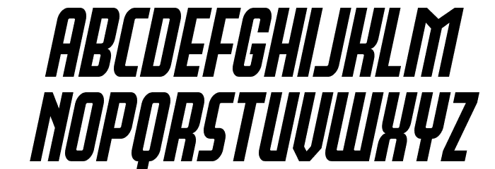 Peace & Houston Semi-Bold Ital Font LOWERCASE