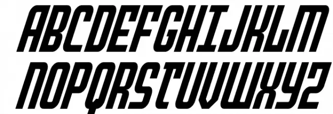 Peace & Houston Super-Italic Schriftart Groß