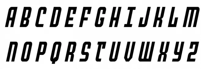 Peace & Houston Title Italic Schriftart Groß