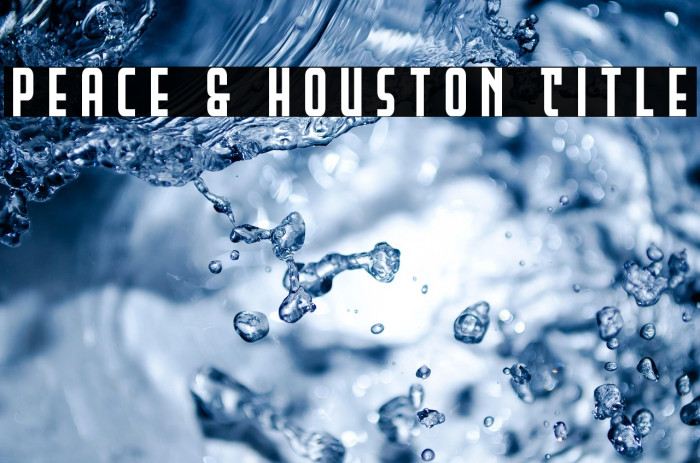 Peace & Houston Title Example 1
