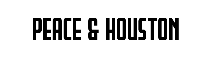 Peace & Houston  لخطوط تنزيل
