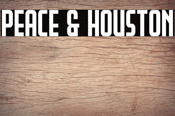 Peace & Houston Example 2
